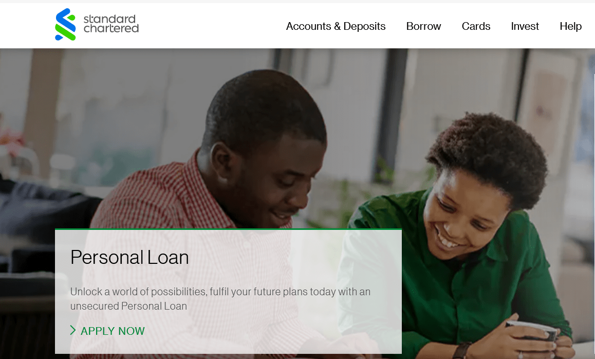 Standard Chartered Bank Loan Application Form & Portal is open Spark Gist