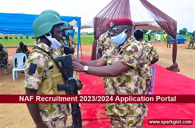 Nigerian Air Force Recruitment 2023/2024 Application Portal www